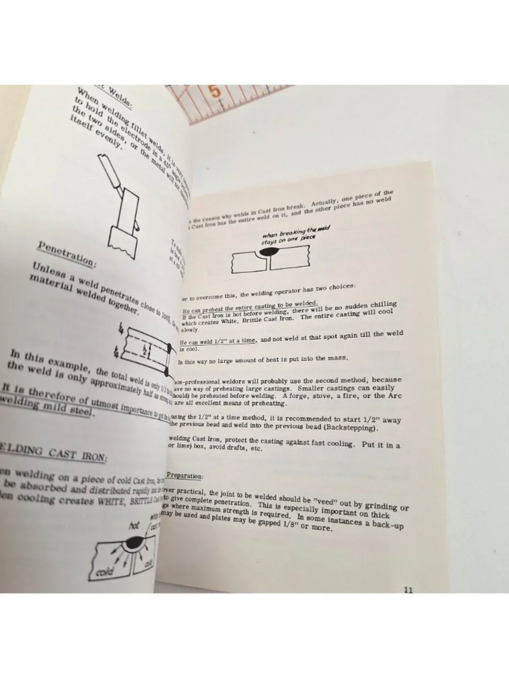 The Lincoln Pocket Guide To Arc Welding Third Edition 1959 Electric Co - Picture 8 of 10